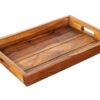Taca MAKASSAR 44 cm – drewno sheesham naturalne 41120