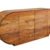 Komoda ORGANIKO 180 cm – drewno sheesham, brązowa 49226