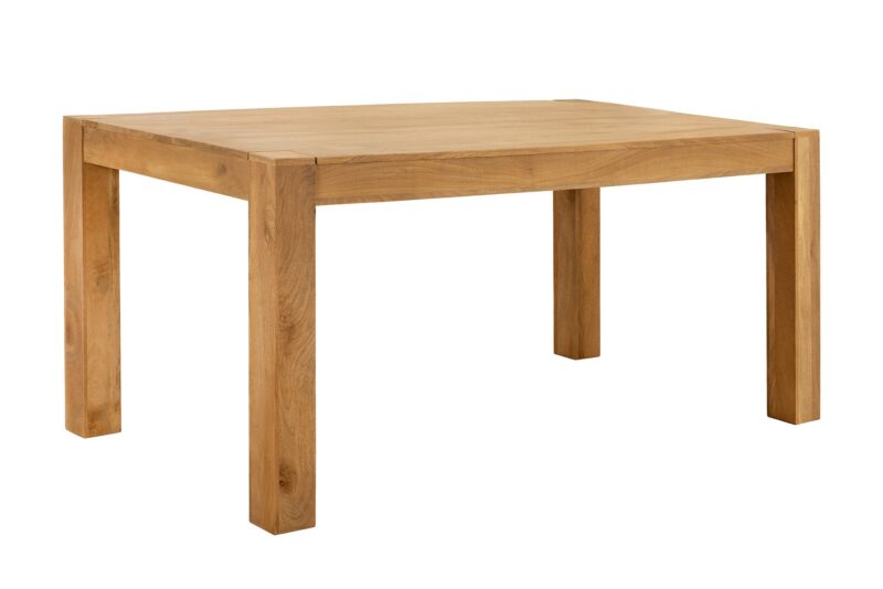 Stół jadalniany MAKASSAR 160 cm – drewno mango kremowy 48651