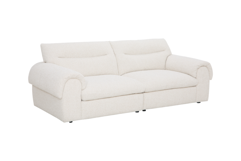 Sofa SIXTH SENSE 245 cm – 4-osobowa, Bouclé beżowa 48574