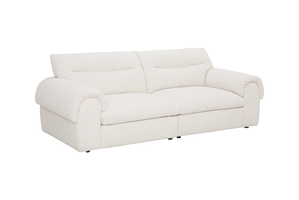 Sofa SIXTH SENSE 245 cm – 4-osobowa, Bouclé beżowa 48574