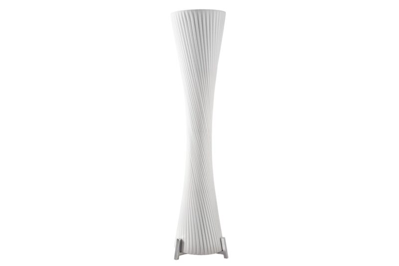Lampa podłogowa PARIS 180 cm – biała, latex, metalowy stelaż 5962