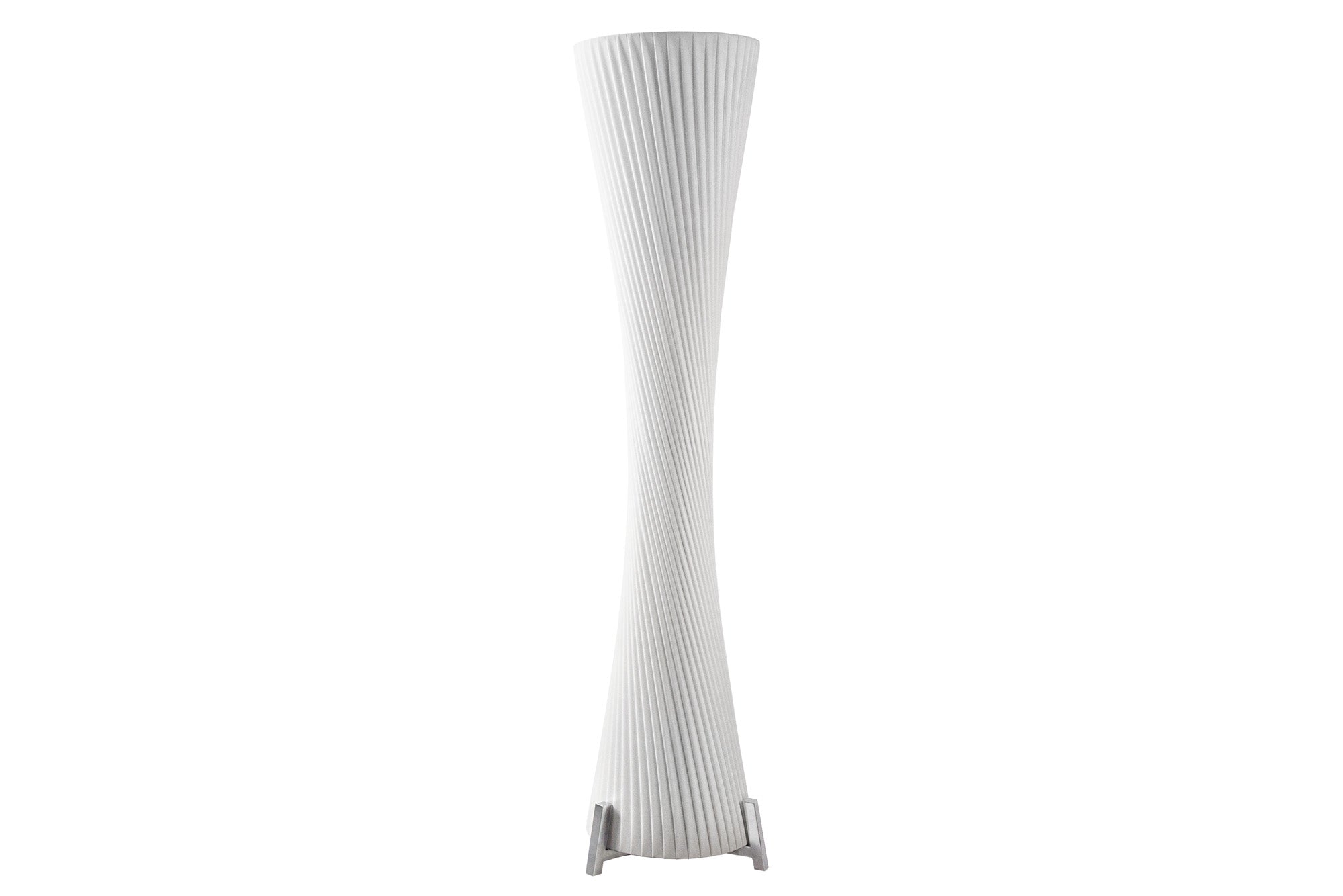 Lampa podłogowa PARIS 180 cm – biała, latex, metalowy stelaż 5962