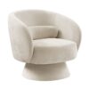 Fotel obrotowy BOSSA NOVA 360° – Chenille beżowy 47463