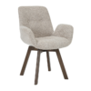 Krzesło obrotowe BALTIC 360° – Bouclé Tweed Soft taupe 48833