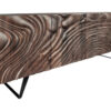 Komoda FLUID 175 cm – drewno mango 3D, brązowa 49225