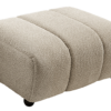 Podnóżek ADLON 100 cm – Bouclé champagne greige 44176
