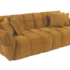 Sofa CLOUD 260 cm – 3-osobowa XXL, velvet musztardowożółta 49024