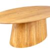 Stół jadalniany ART DECO 220 cm – owalny, drewno mango i akacja 47608