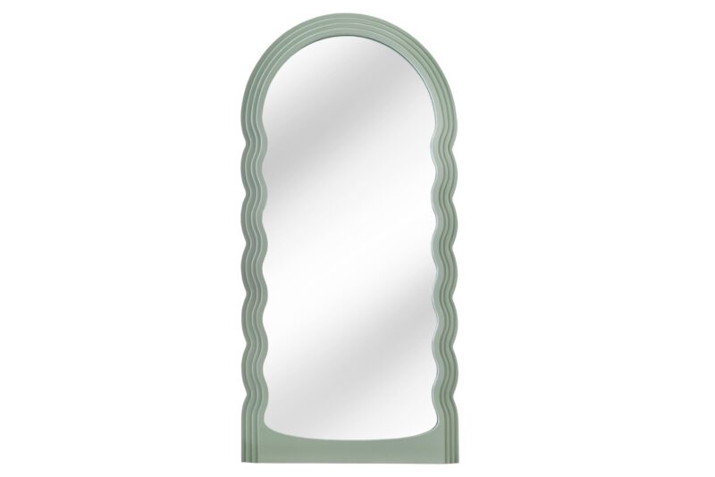 Lustro ścienne WAVE 160 cm – szałwiowa zieleń 43157