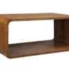 Stolik kawowy CUBUS 100 cm – drewno mango Brown Honey Finish 49089