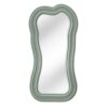 Lustro ścienne ALICE II 100 cm – szałwiowa zieleń 43163