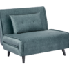 Fotel rozkładany SMART MULTIFUNKTION 100 cm – velvet petrol 48805