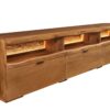 Szafka RTV GRAND MANGO 180 cm – drewno mango brązowe 49214
