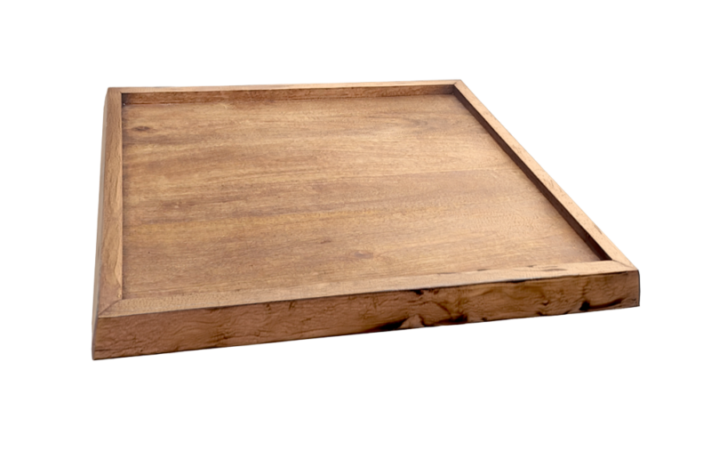 Taca MAKASSAR 50 cm – drewno mango, Brown Honey Finish 49084