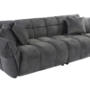 Sofa CLOUD 260 cm – 3-osobowa XXL, velvet szary 49022