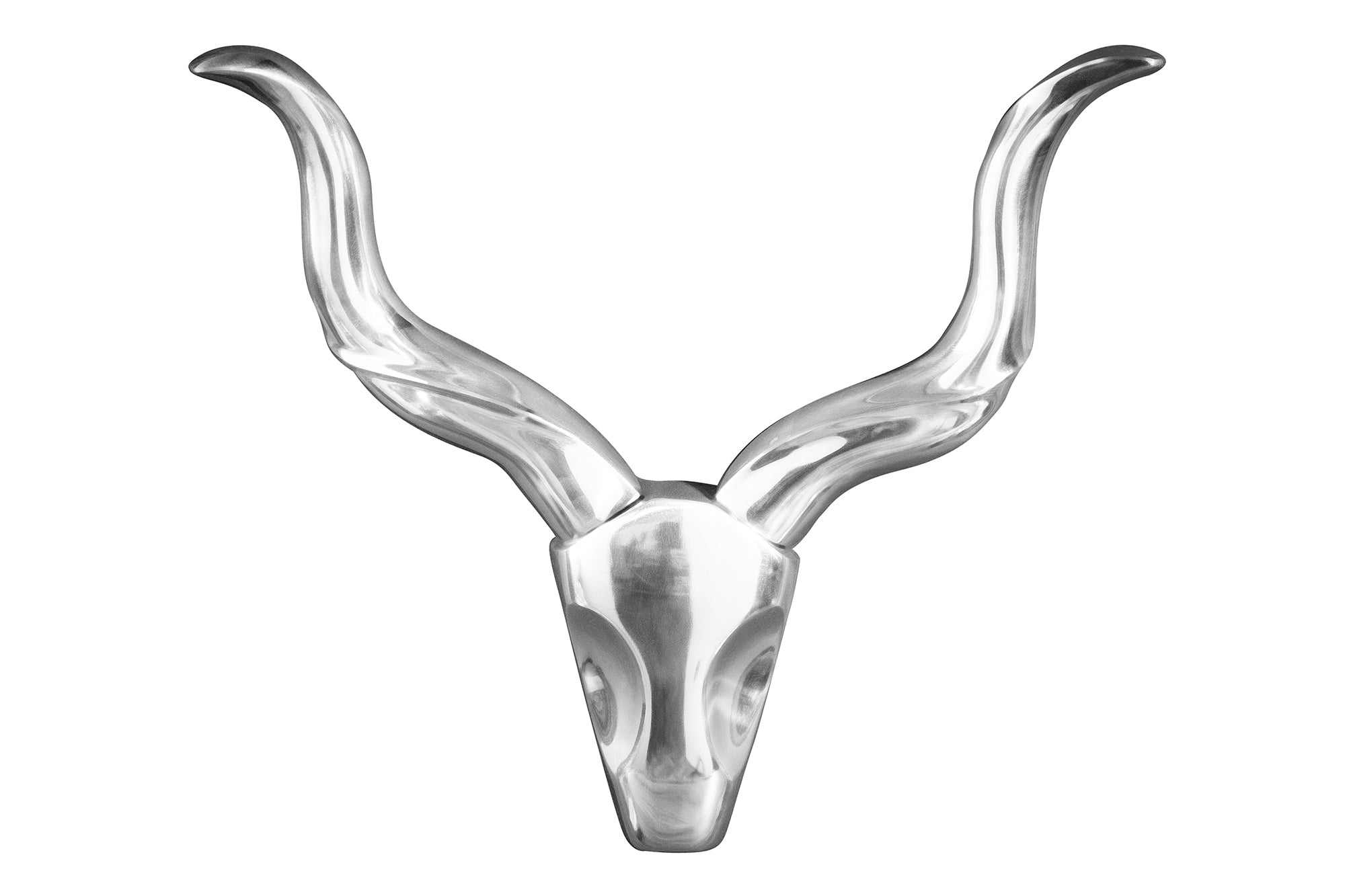 Dekoracja ścienna STYLE ROCKS – poroże aluminiowe srebrne 8914