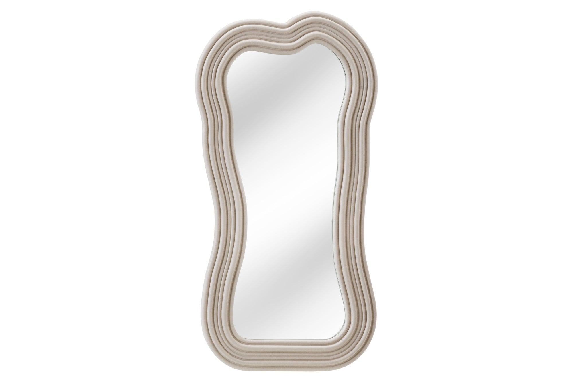 Lustro ścienne ALICE II 100 cm – greige 43164