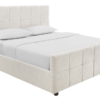 Łóżko PRESTIGE 140 × 200 cm – Bouclé kremowe 49205