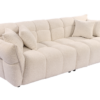 Sofa CLOUD 260 cm – 3-osobowa XXL, Bouclé Tweed beżowa 49012