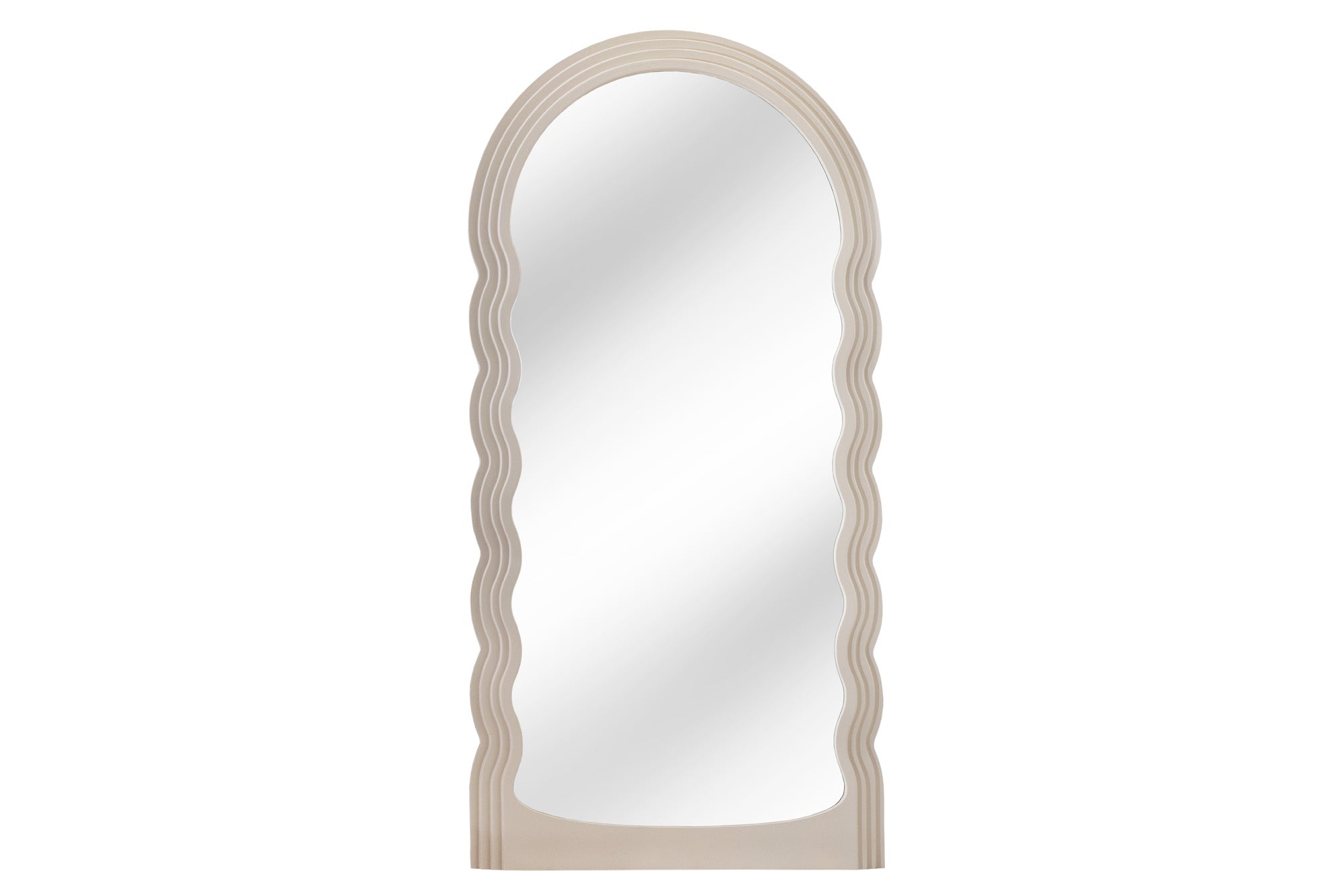 Lustro ścienne WAVE 160 cm – greige 43158