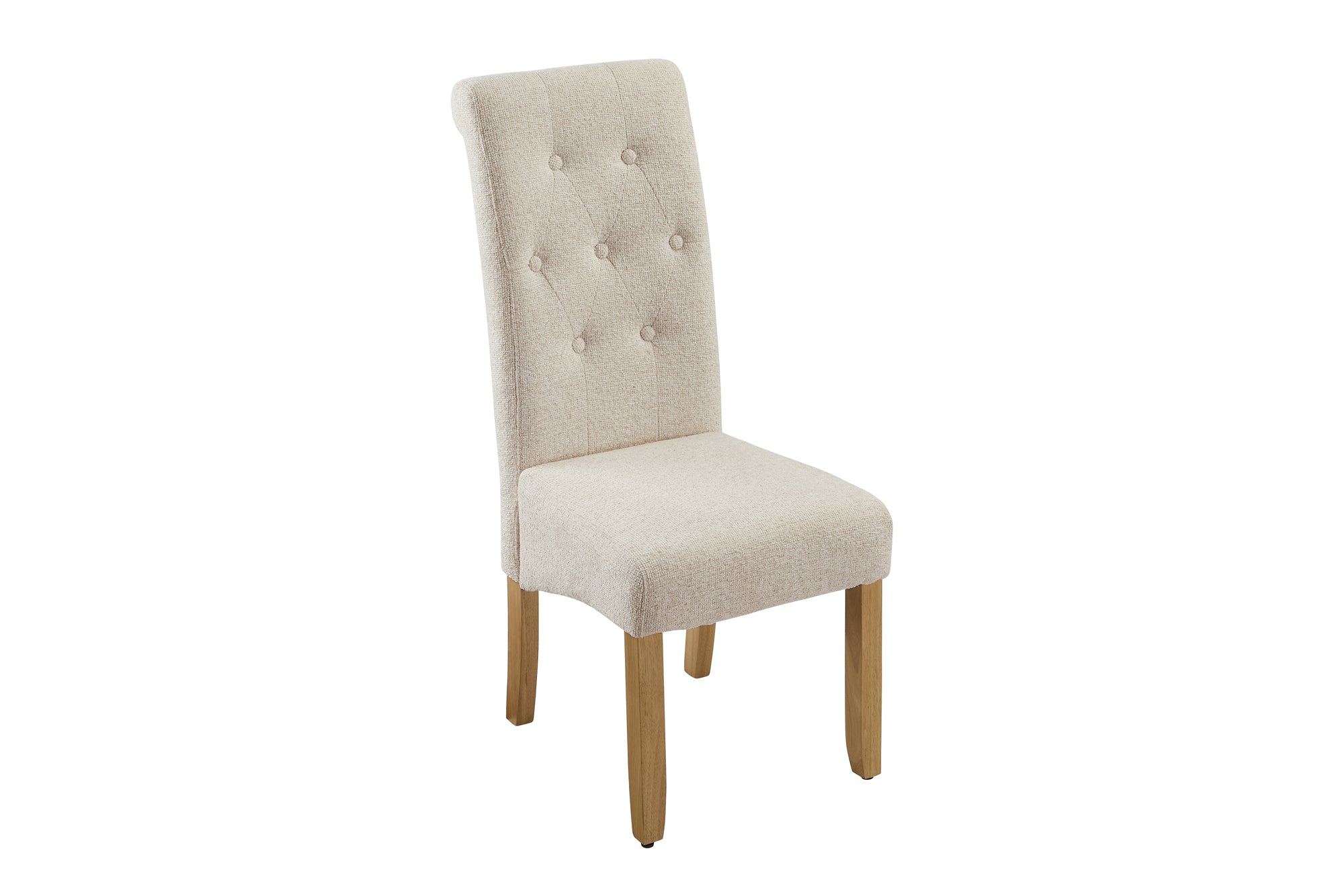 Krzesło CASA – Bouclé Tweed beżowe 48824