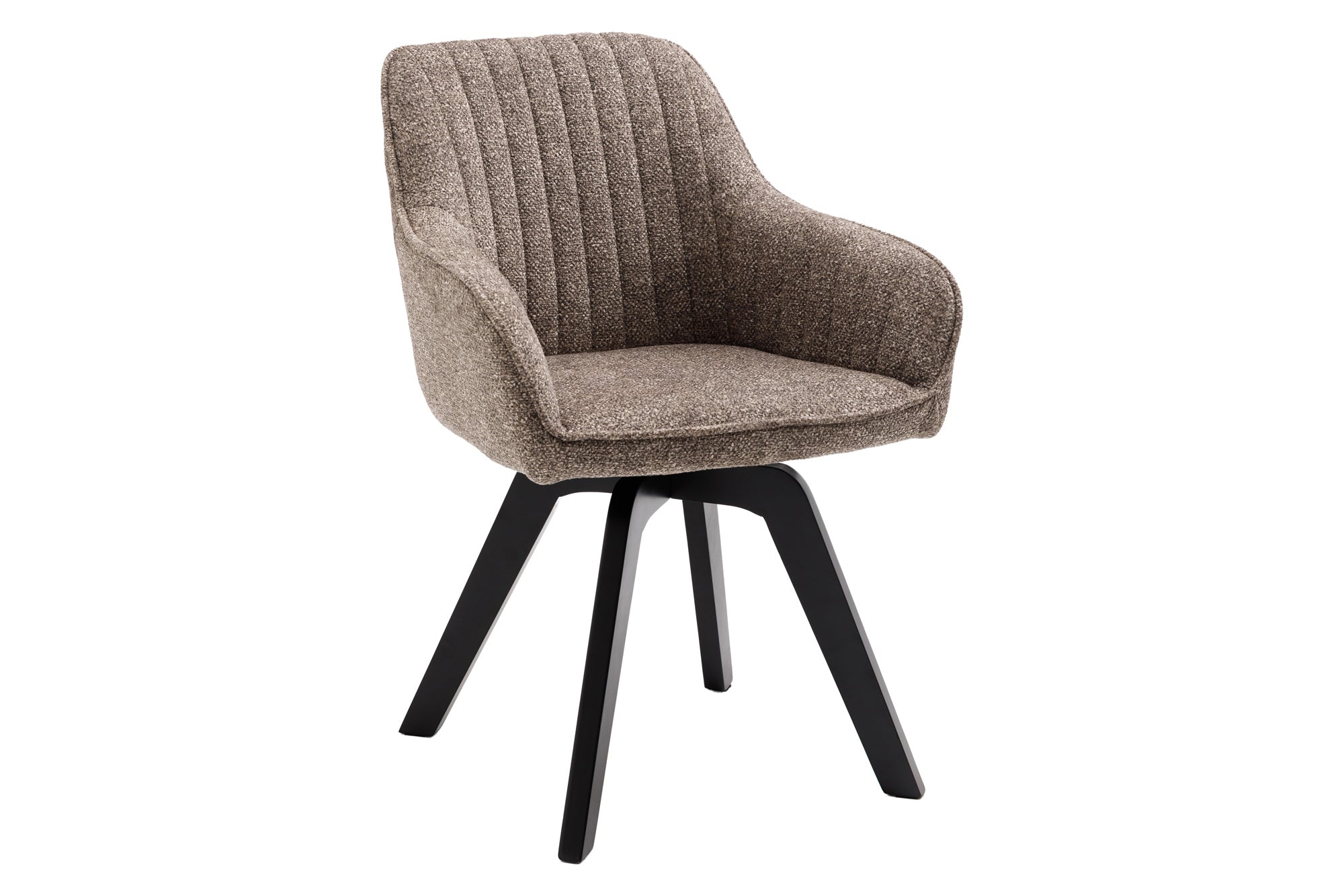 Krzesło obrotowe LIVORNO 180° Auto-Return – mikrofibra taupe 48610