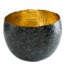 Misa dekoracyjna ORIENT 28 cm – srebrna z patyną 41563