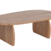 Stolik kawowy SCULPTURA 110 cm – naturalne drewno akacjowe 49266