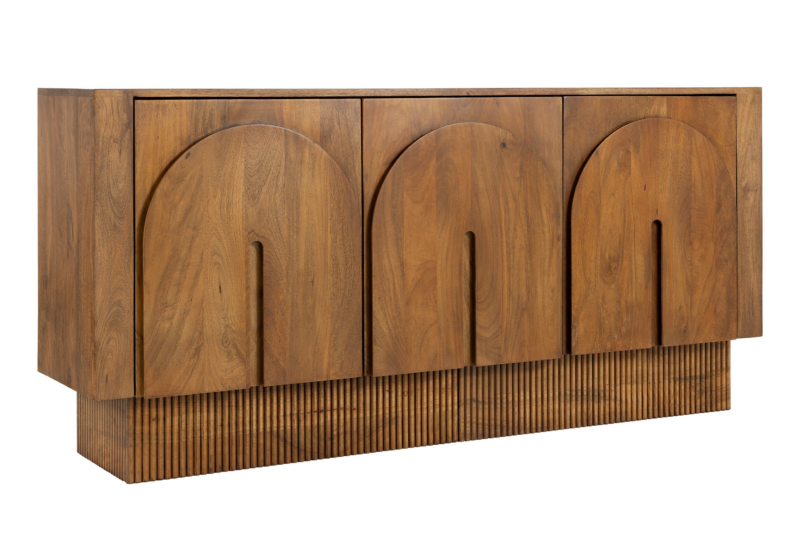 Komoda ARCADIA 160 cm – drewno mango, brązowa 48840