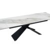 Stół jadalniany EUPHORIA 180–220–260 cm – rozkładany, ceramika Carrara Oro 49619