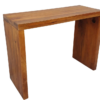 Biurko / konsola MAKASSAR 100 cm – drewno mango Brown Honey Finish 49533