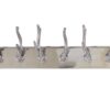 Wieszak ścienny DEER 50 cm – srebrny, aluminium 22529