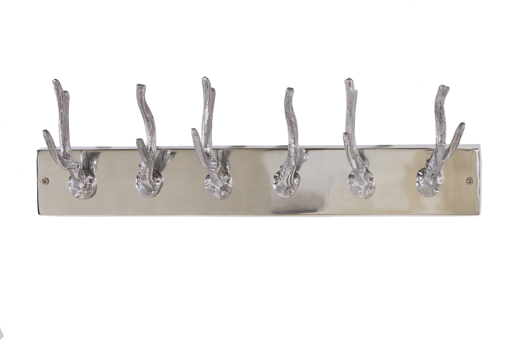 Wieszak ścienny DEER 50 cm – srebrny, aluminium 22529