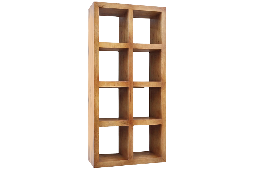 Regał MAKASSAR 180 cm – drewno mango Brown Honey Finish 49534