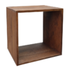 Stolik pomocniczy MAKASSAR 45 cm – drewno mango Brown Honey Finish 49378