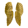 Dekoracja ścienna FALLEN ANGEL 65 cm – anielskie skrzydła, antyczne złoto 70102
