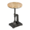 Stolik pomocniczy ENGINEER 30 cm – drewno mango 41405