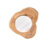 Lustro ścienne REFLECT 31 cm – naturalne drewno tekowe 39546