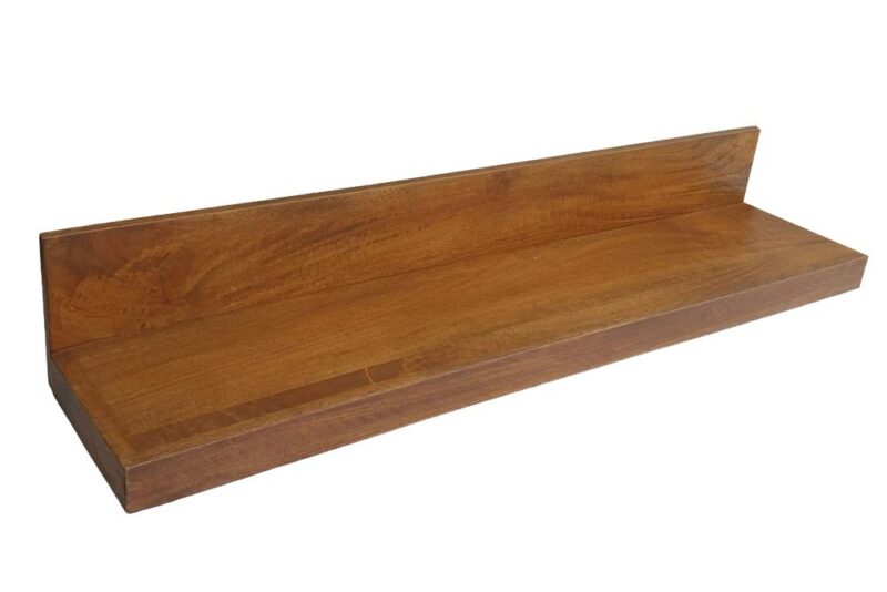 Półka ścienna MAKASSAR 110 cm – drewno mango Brown Honey Finish 49350