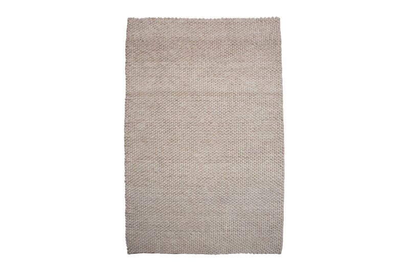 Dywan WOOL 240 × 160 cm – beżowy, wełna i poliester 38761