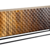 Komoda SHADES 180 cm – drewno mango, wielokolorowy brąz 49604